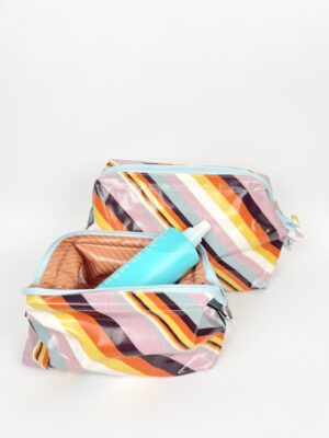 Cosmetik Bag - Multi Stripe, medium